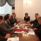 Presidente  Kosoves Atifete  Jahjaga , takim me aktoret per parandalimin dhe luftimin e ekstremizmit dhe të radikalizmit.