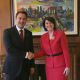 Presidentja e Republikës së Kosovës, zonja Atifete Jahjaga u takua me Kryeministrin e Luksemburgut, zotëri Xavier Bettel.