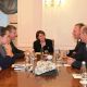 Presidentja e Republikës së Kosovës, zonja Atifete Jahjaga ,takime me liderët e partive politike