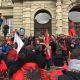 Shqiptaret Protest ne Franc pas  arestimit  te Ramush Haradinajt